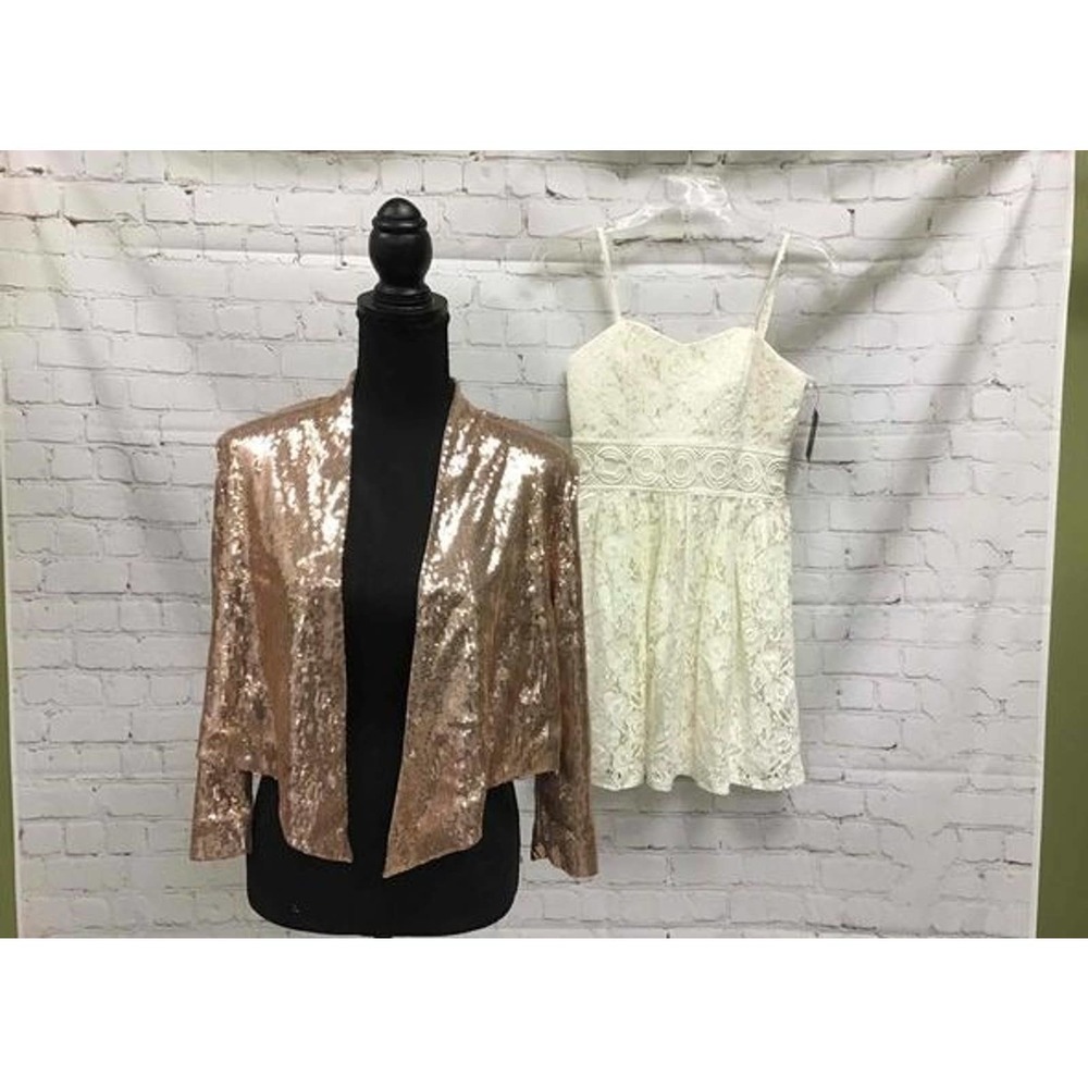 Kardashian Kollection Sequin Jacket S